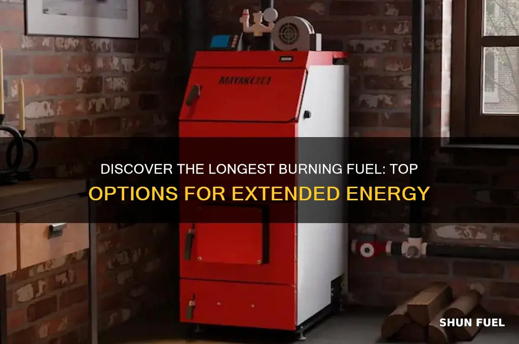 what fuel burns the longest