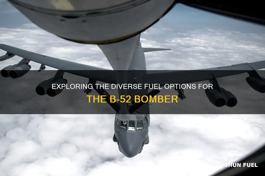 what fuel can a b52 use