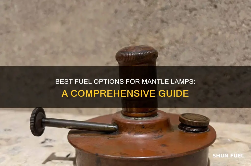 what fuel can be used in mantle lamps