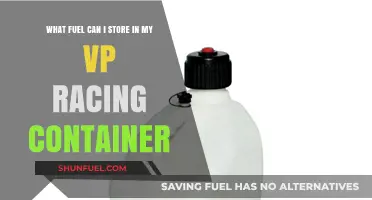 Best Fuels to Safely Store in Your VP Racing Container Guide