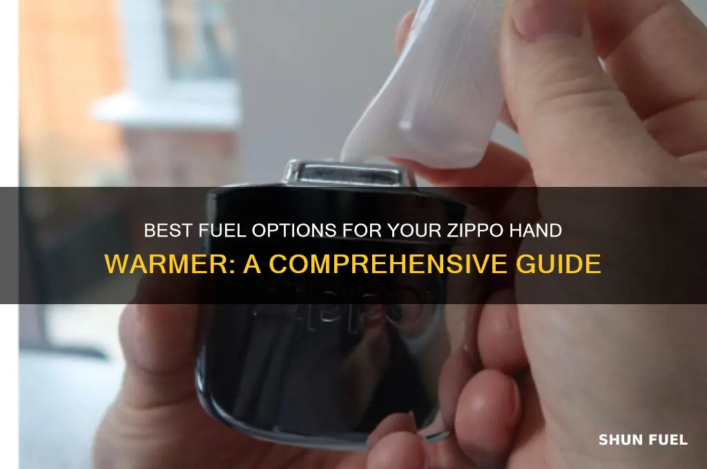 what fuel can i use in my zippo hand warmer