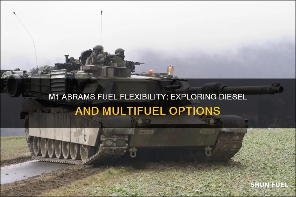 what fuel can the m1 abrams run on
