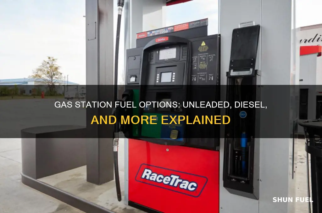 what fuel can u get from a gas station