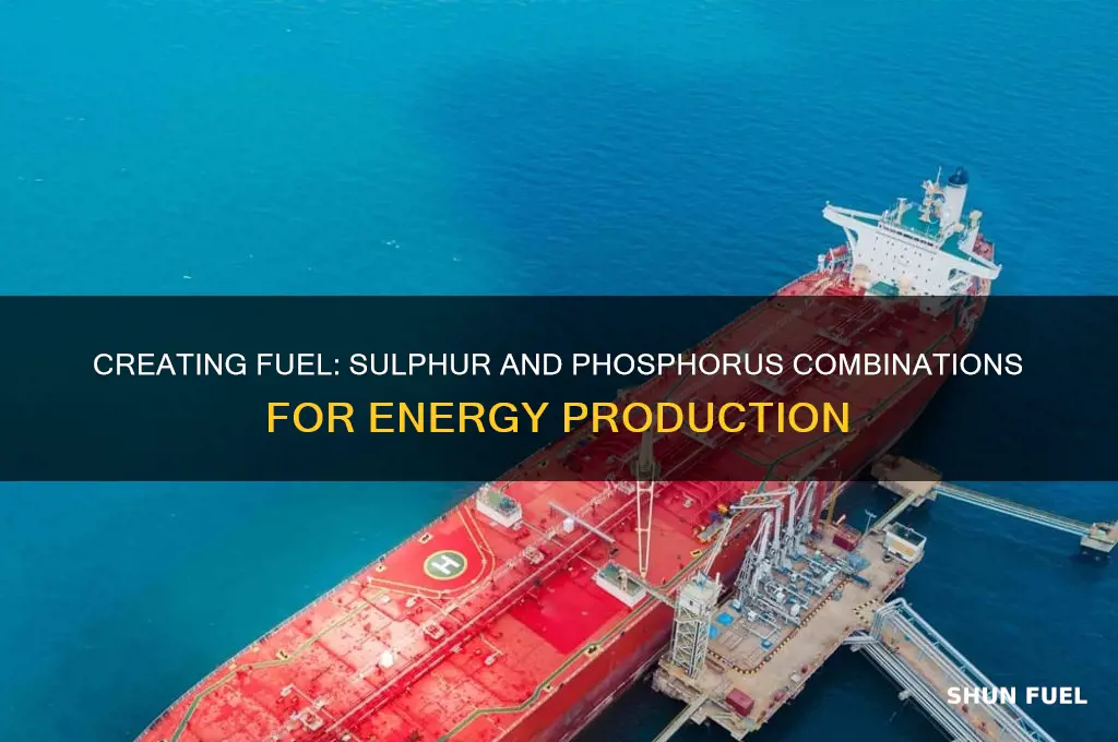what fuel can you make with sulphur and phosphorus