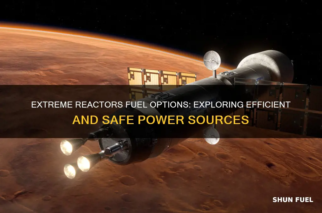 what fuel can you use in extreme reactors