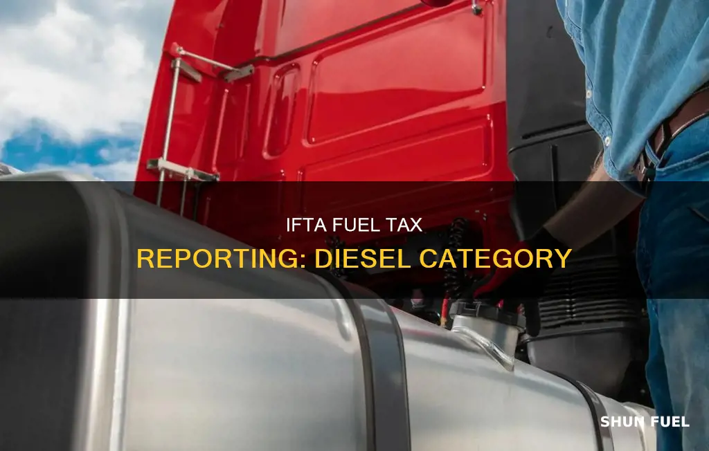 what fuel category is diesel for ifta