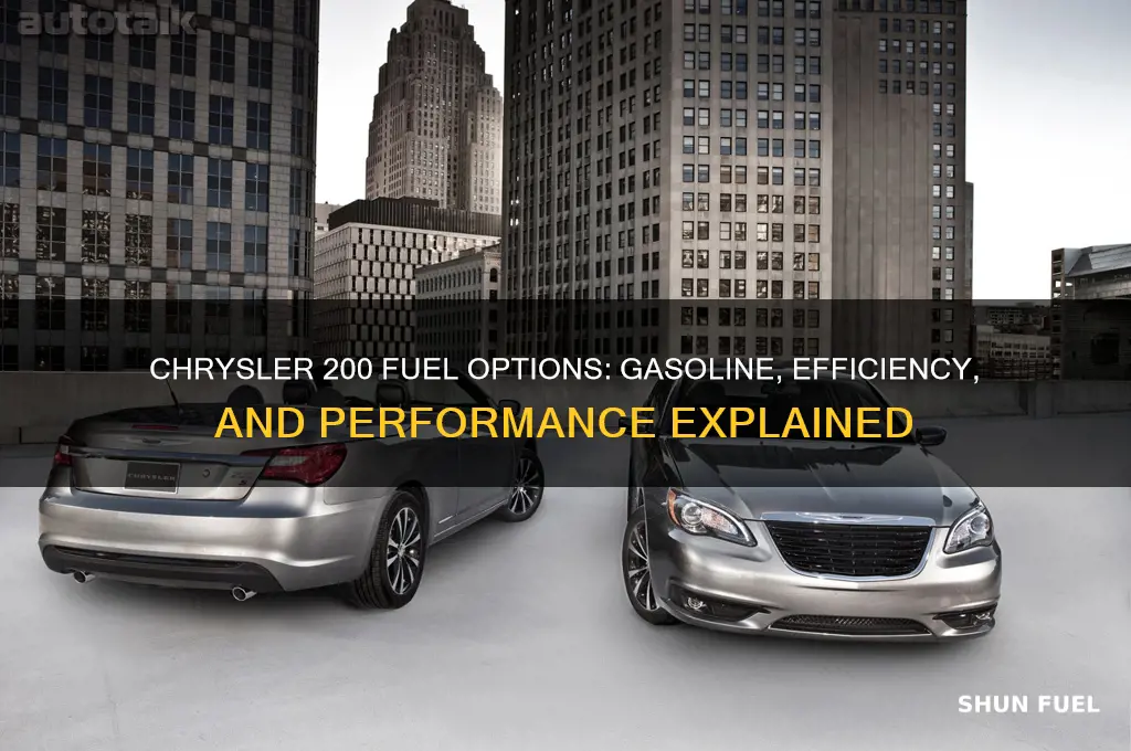 what fuel chrysler 200