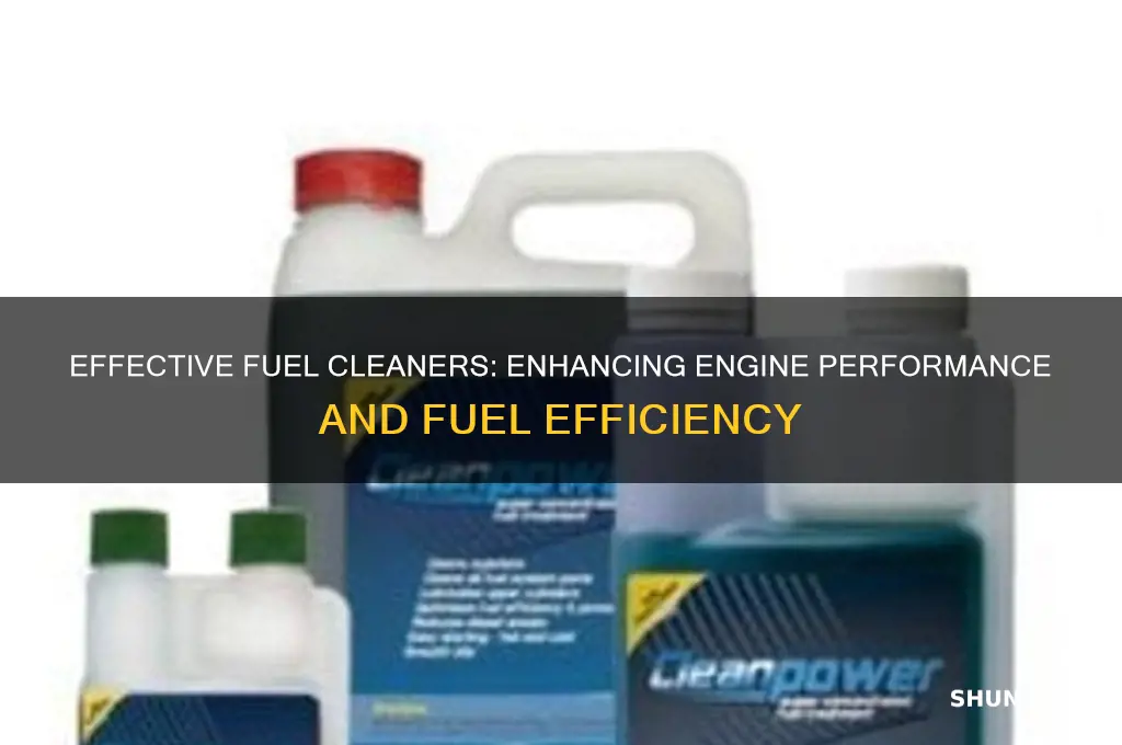 what fuel cleaner works
