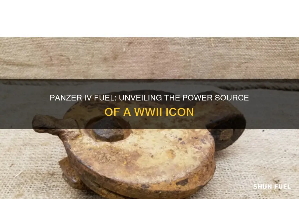 what fuel did a panzer iv use
