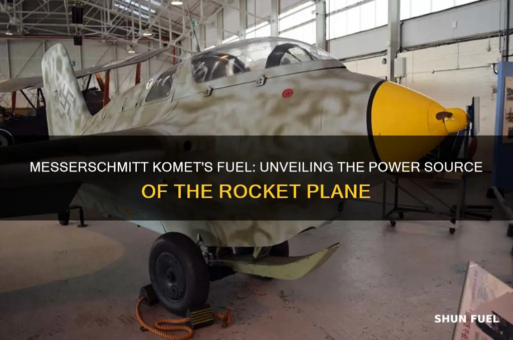 what fuel did the messerscmitt komet use