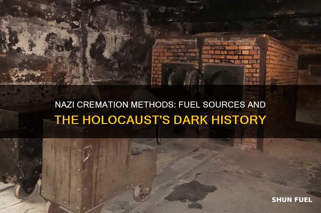 what fuel did the nazis use to cremate the jews