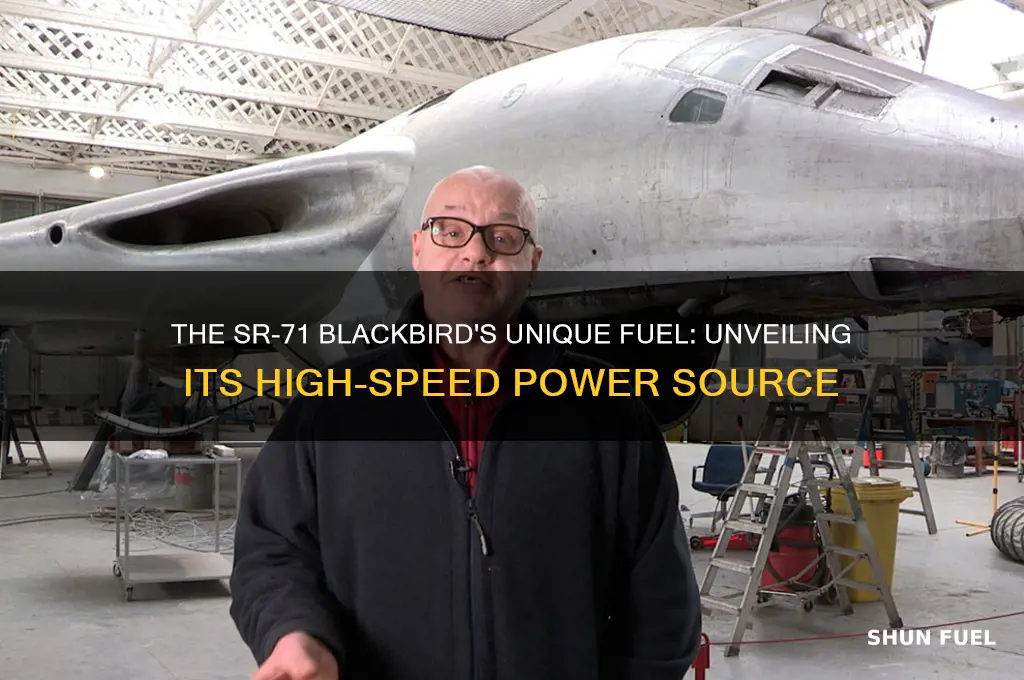 what fuel did the sr 71 use