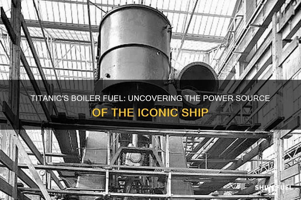 what fuel did the titanic boiler use