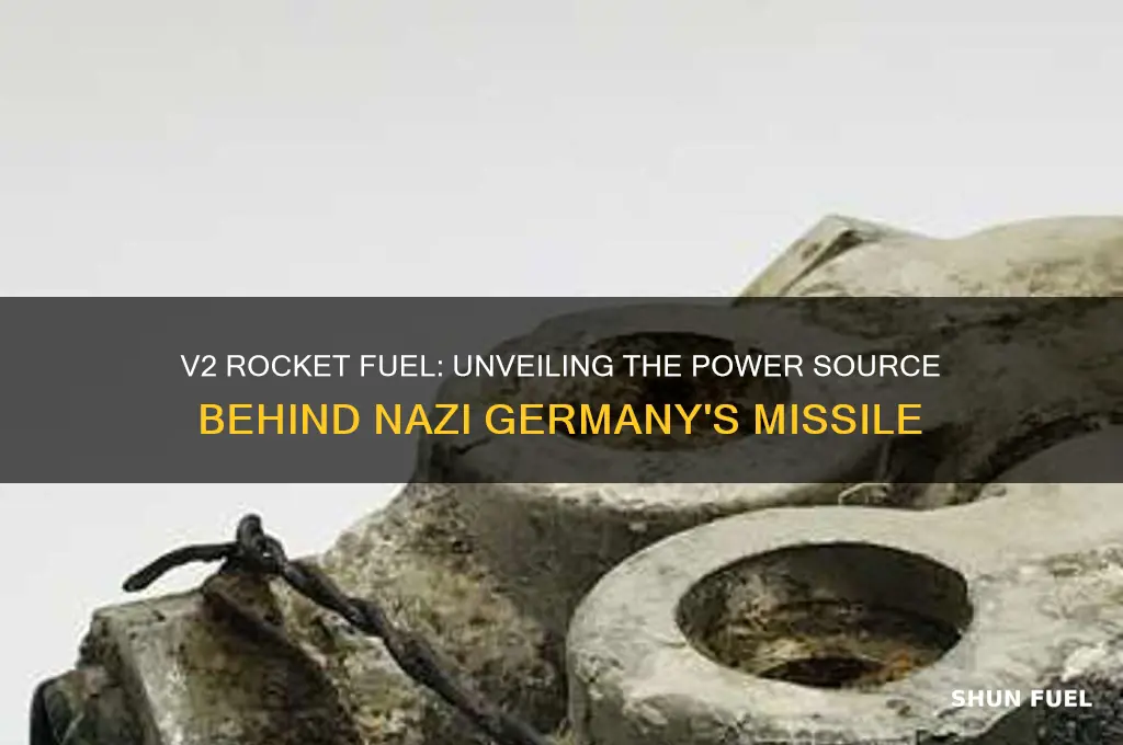 what fuel did the v2 rocket use