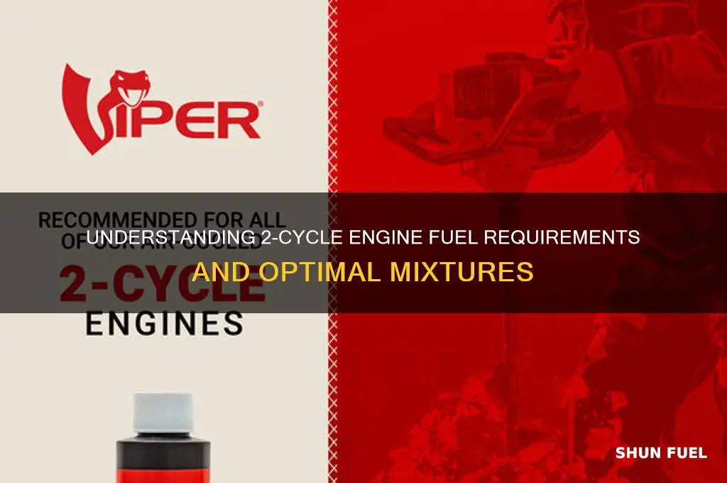 what fuel do 2 cycle engines use