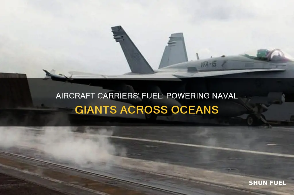 what fuel do aircraft carriers use