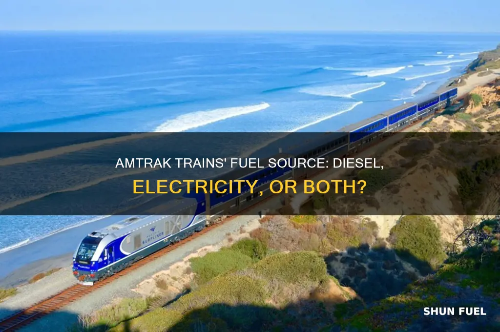 what fuel do amtrak trains use