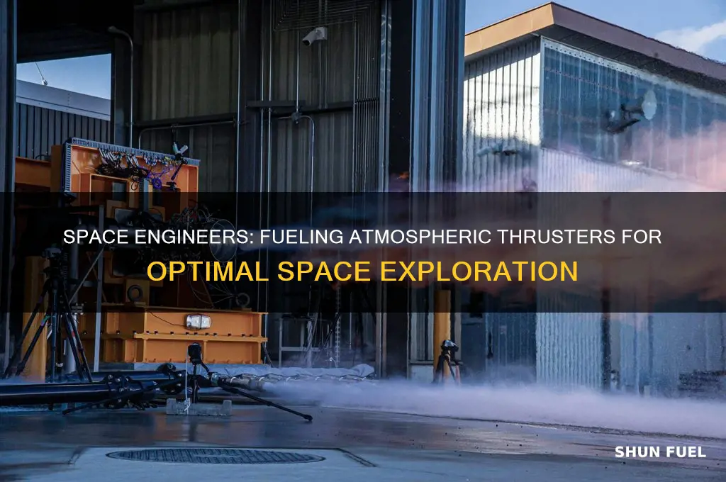 what fuel do atmospheric thrusters use in space engineers