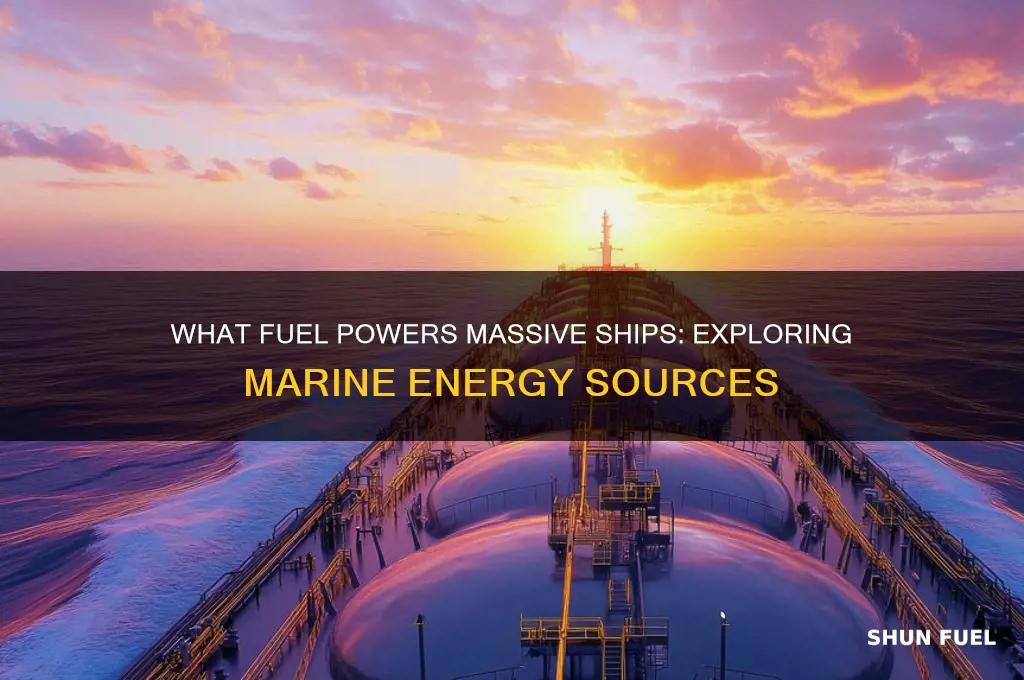 what fuel do big ships use