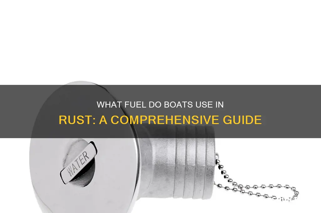 what fuel do boats use in rust