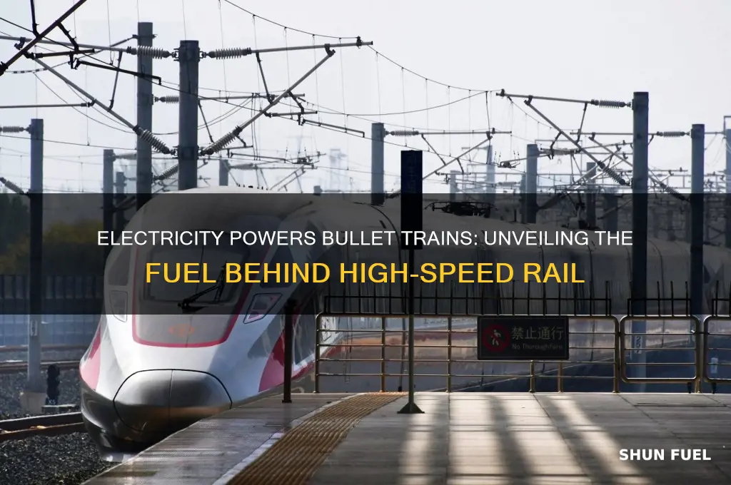what fuel do bullet trains use