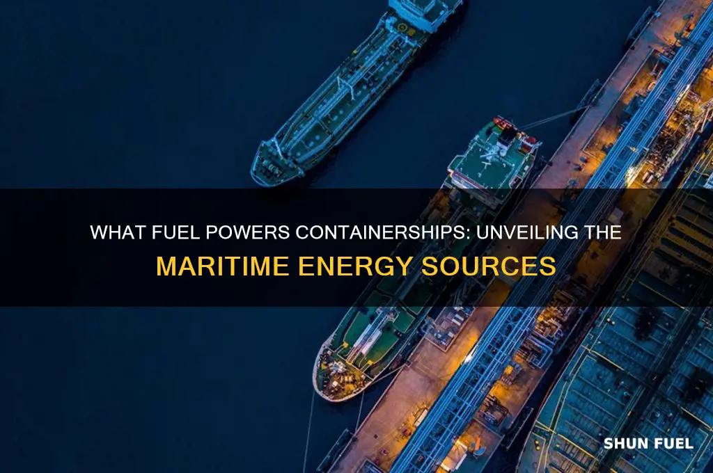 what fuel do containerships burn