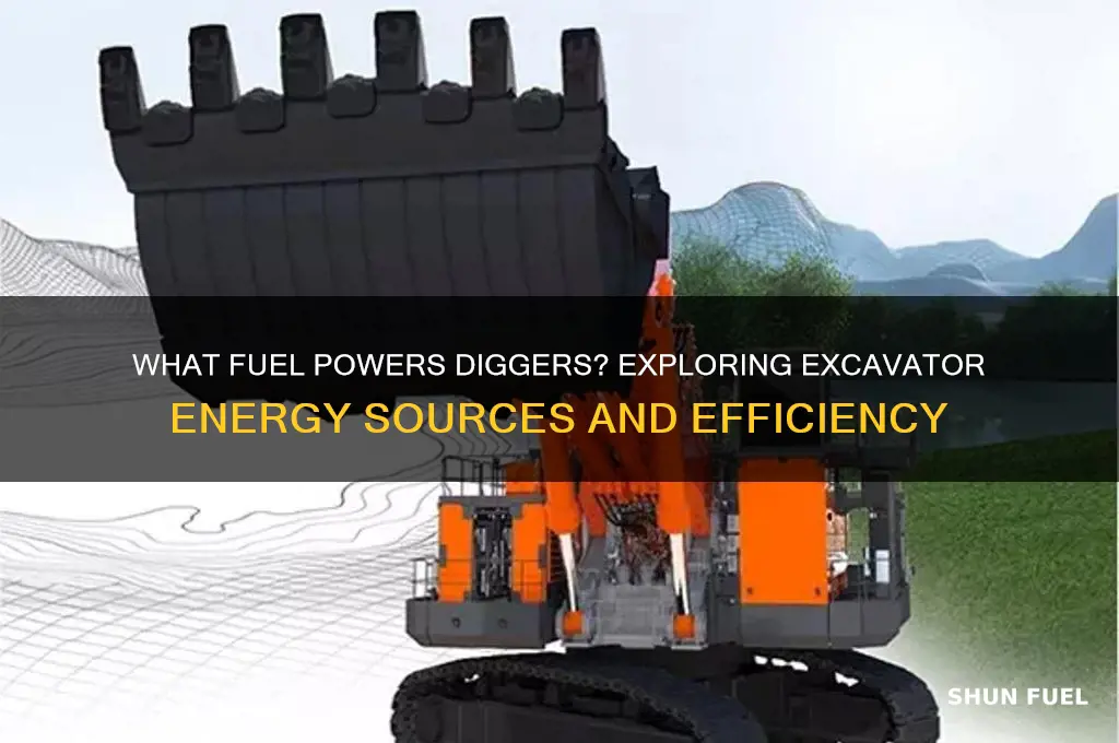 what fuel do diggers use