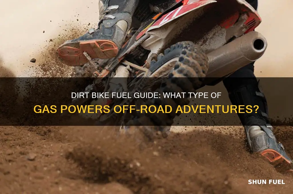 what fuel do dirt bikes use
