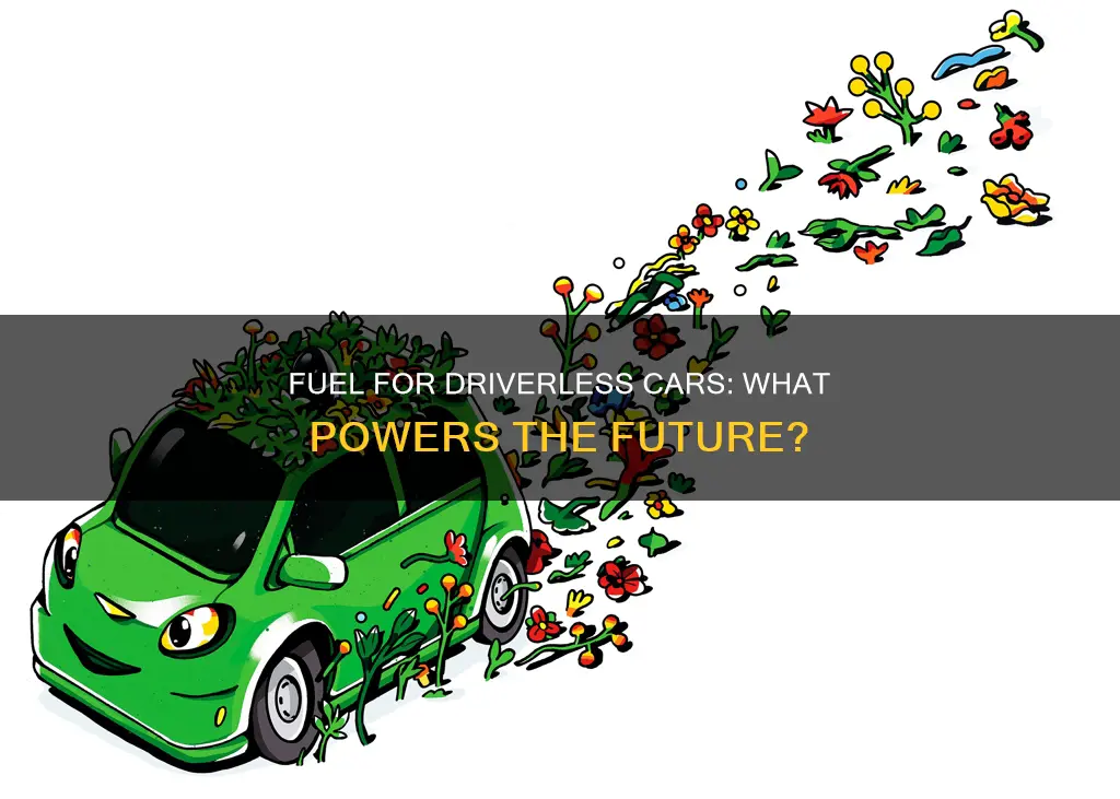 what fuel do driveless cars use