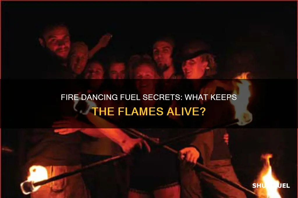 what fuel do fire dancers use