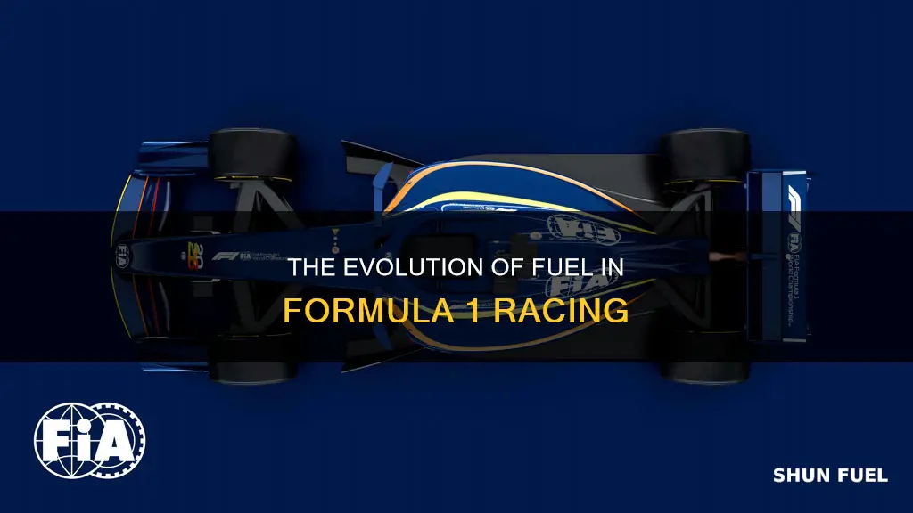 what fuel do formula 1 cars use