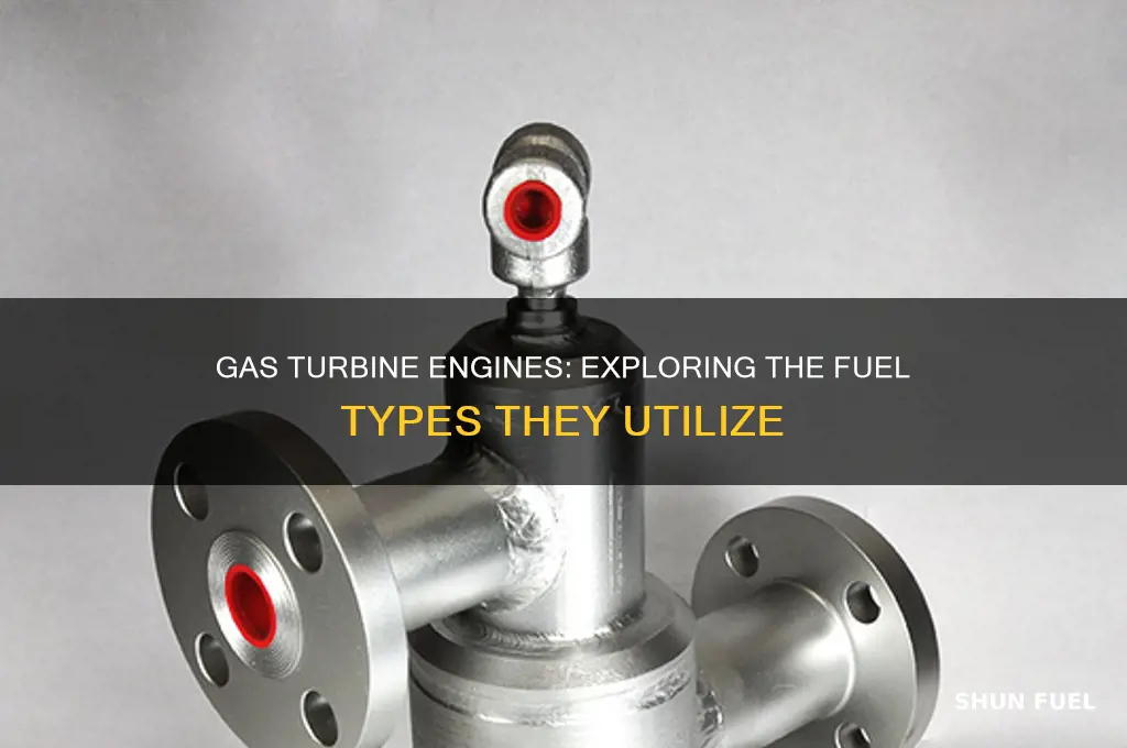 what fuel do gas turbine engines use