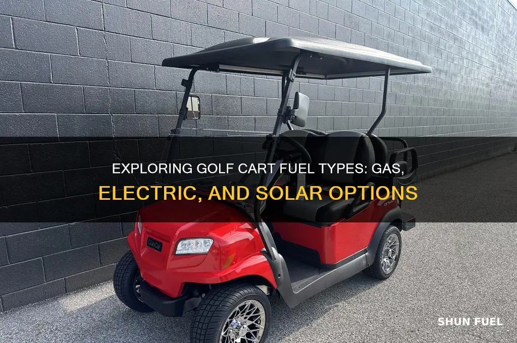what fuel do golf carts use