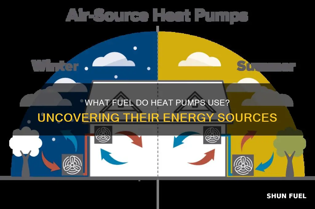 what fuel do heat pumps use