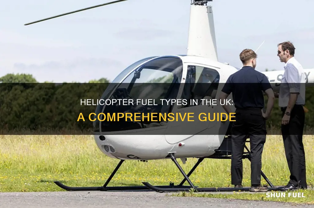what fuel do helicopters use uk