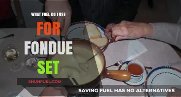 Choosing the Right Fuel for Your Fondue Set: A Guide