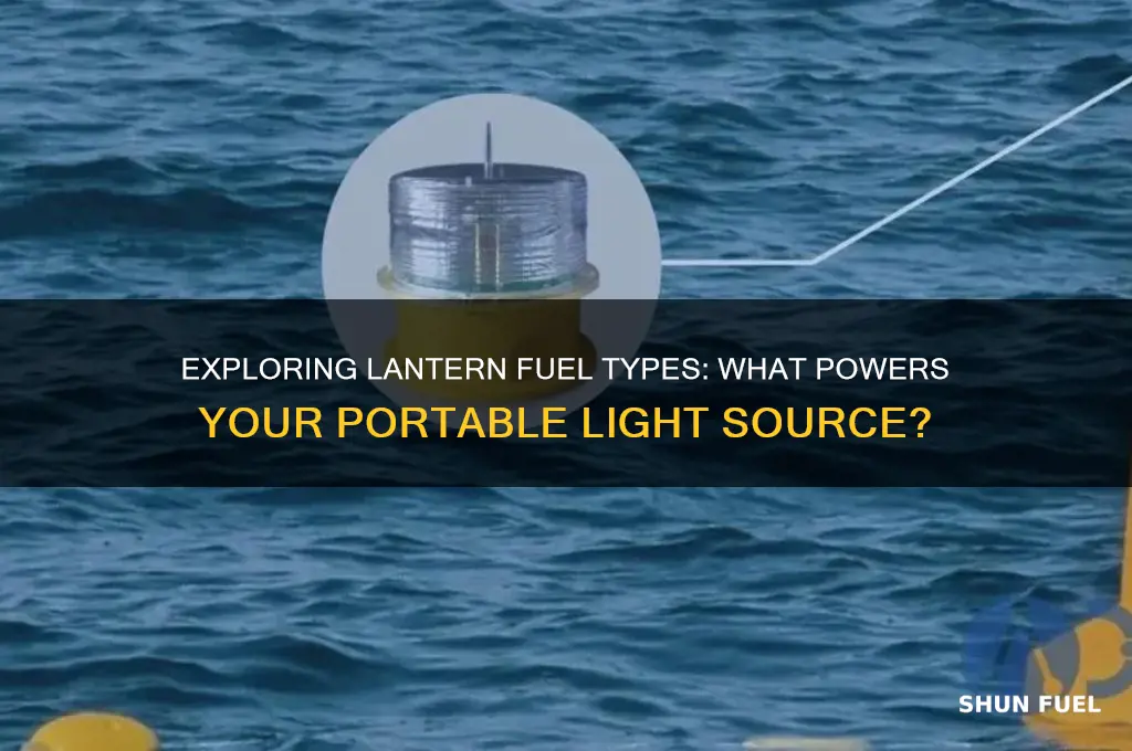 what fuel do lanterns use