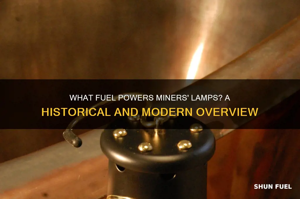 what fuel do miners lamps use