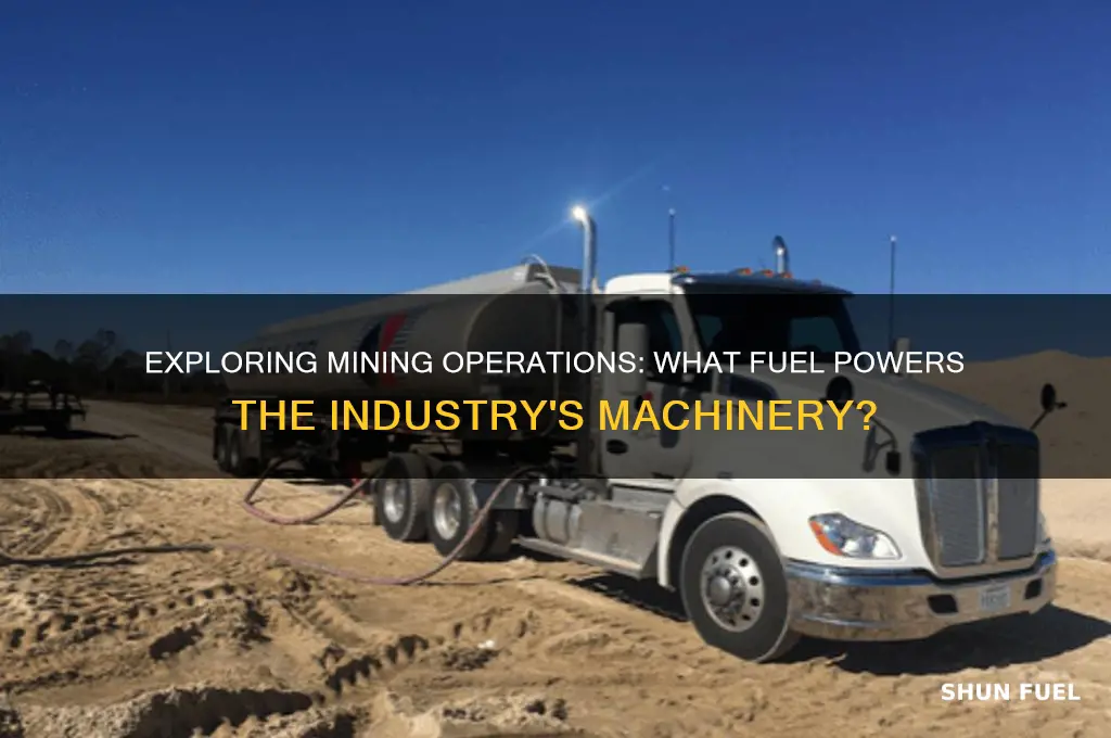 what fuel do mining companies use