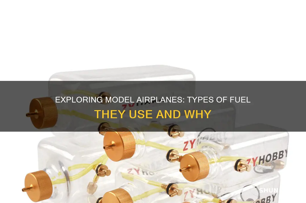 what fuel do model airplanes use