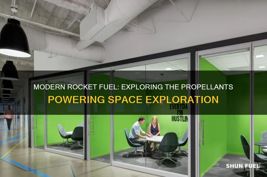 what fuel do modern rockets use