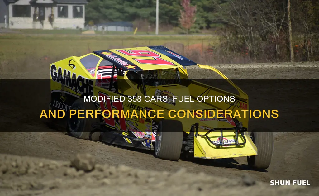 what fuel do modified 358 cars burn