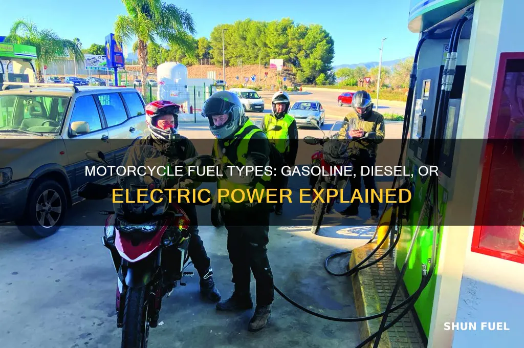 what fuel do motorcycles take