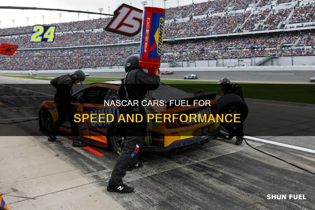 what fuel do nascar cars use