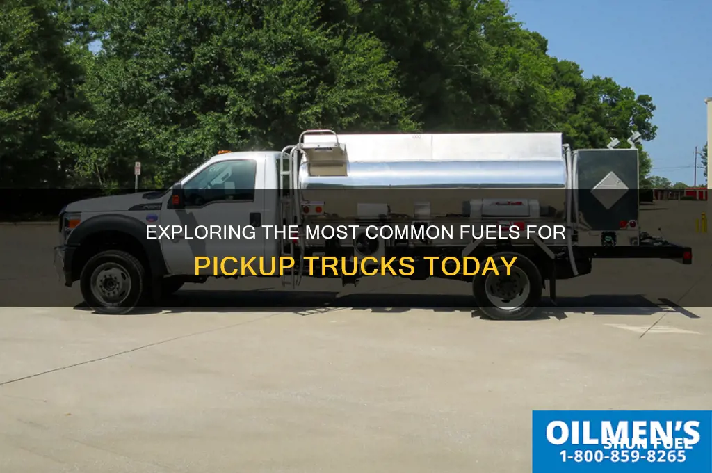 what fuel do pickup trucks use