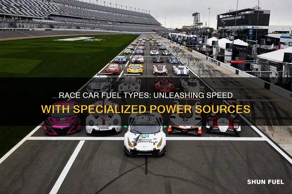 what fuel do race cars use