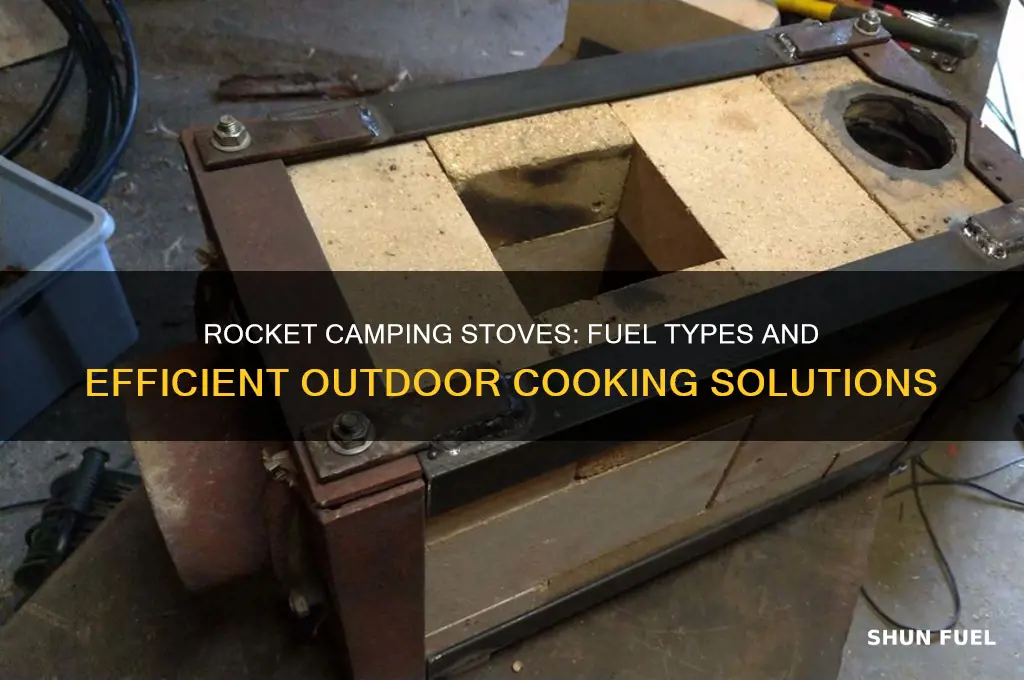 what fuel do rocket camping stoves use