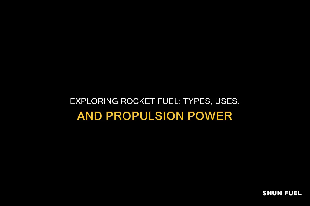 what fuel do rockets use