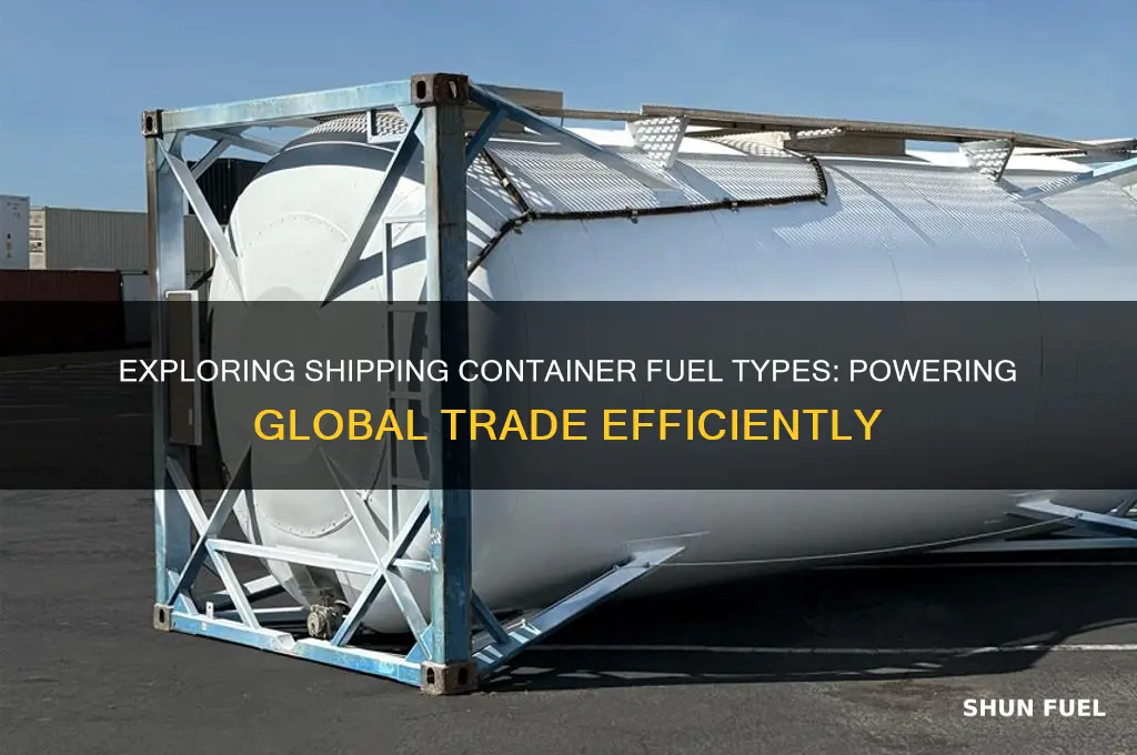 what fuel do shipping containers use