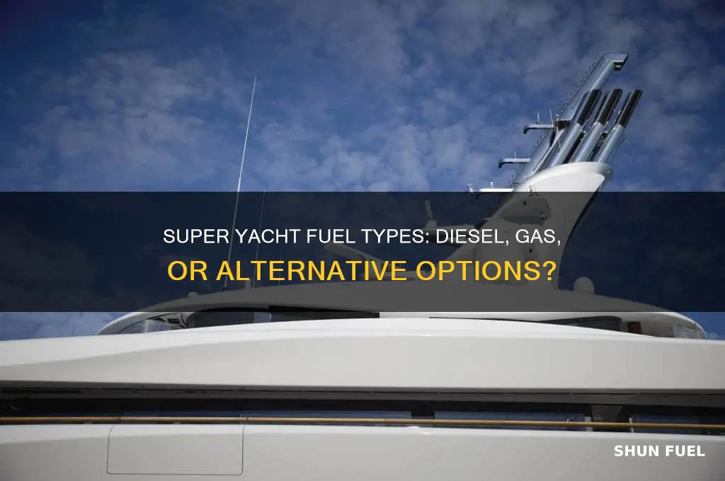 what fuel do super yachts use